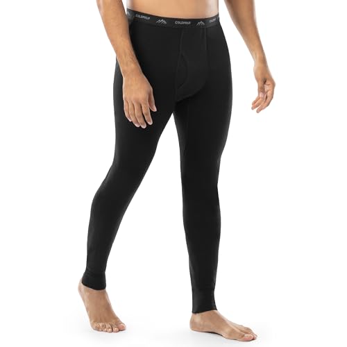 ColdPruf Men's Basic Active Wear Pants, Black, 3X - Image 2