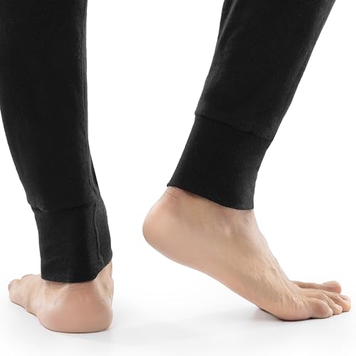 ColdPruf Men's Basic Active Wear Pants, Black, 3X - Image 4