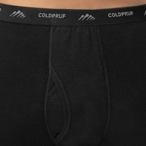 ColdPruf Men's Basic Active Wear Pants, Black, 3X - Image 3