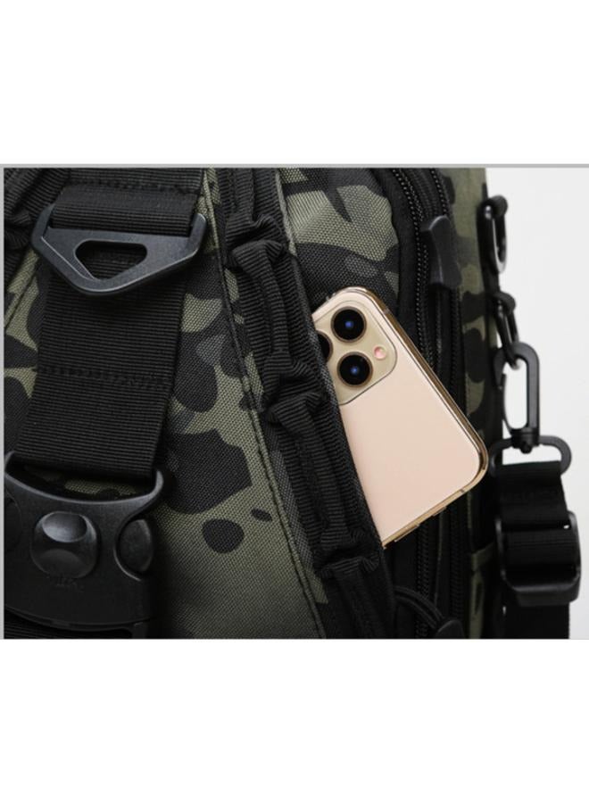 Outdoor Camouflage Messenger Chest Bag Multi-purpose Sports Men's Shoulder Bag - Image 3