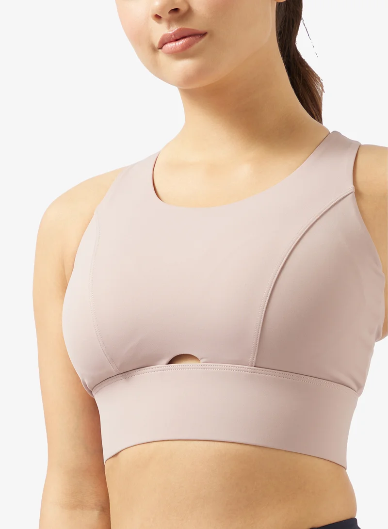 FRWD  Seamless Medium Coverage Sports Bra with Back Clasp for Women | Best Price UAE