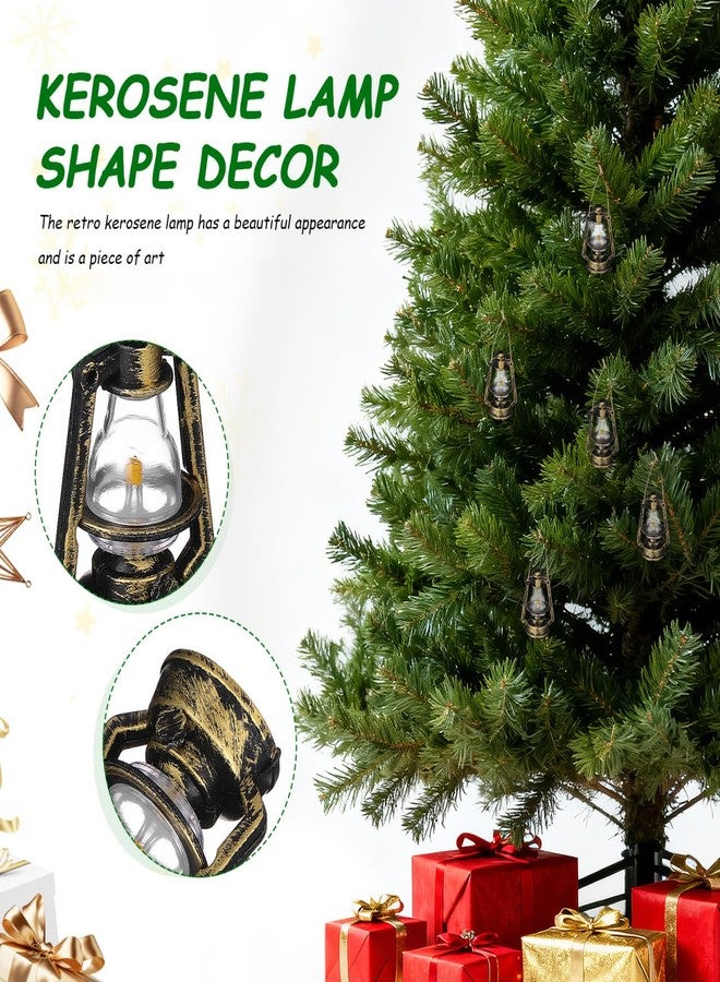 YARNOW 50 Pcs Mini Kerosene Lantern, 1.5 x 2.1 Inch, Retro Oil Lamp Micro Landscape Ornament for Dollhouse Decor and Outdoor Use - Image 3