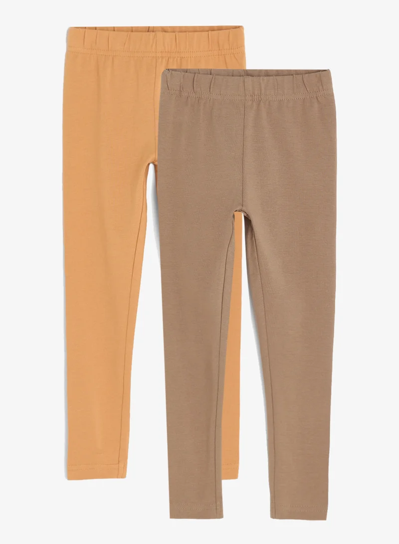 Ripples Girls Leggings 2-Piece Pack