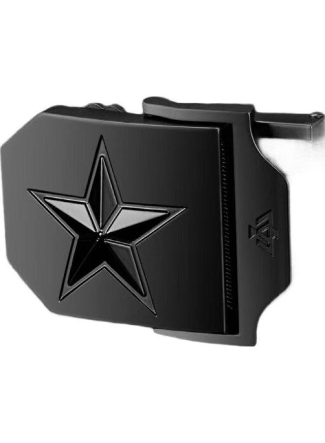 Tactical Bird Zhanshuniao (Five-Pointed Star) Men'S Nylon Belt, Casual Workwear Automatic Buckle Canvas Belt Woven Trouser Belt Military - Image 1