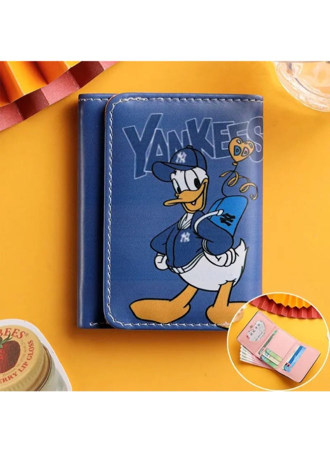 Generic Leather Flip Wallet & Card Holder with Multiple  Pockets - Yankees  - Image 5