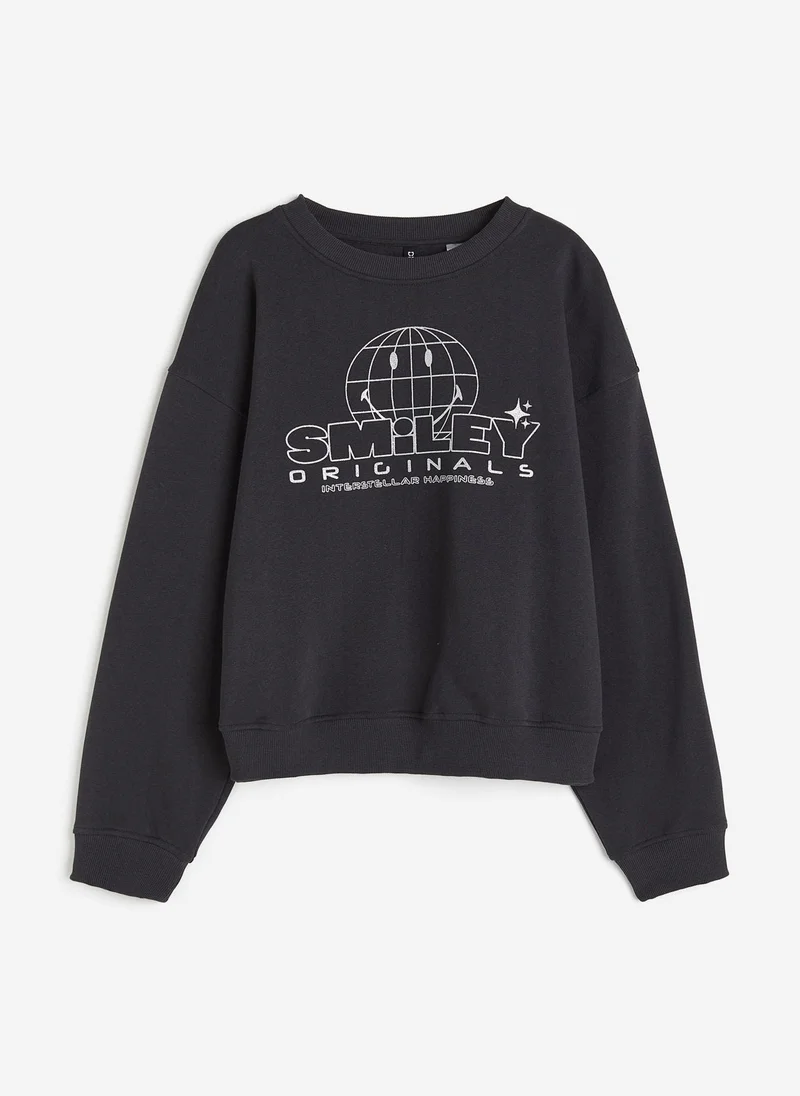 اتش اند ام Printed Sweatshirt