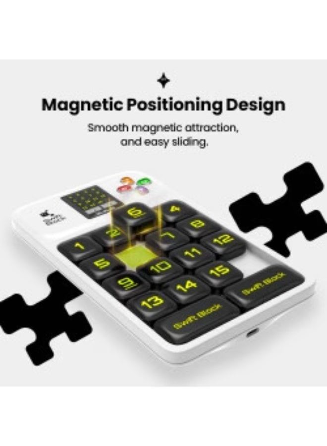 GANCUBE GAN Swift Block  WiSlide Smart Klotski Number Puzzle Piece Set - Image 2