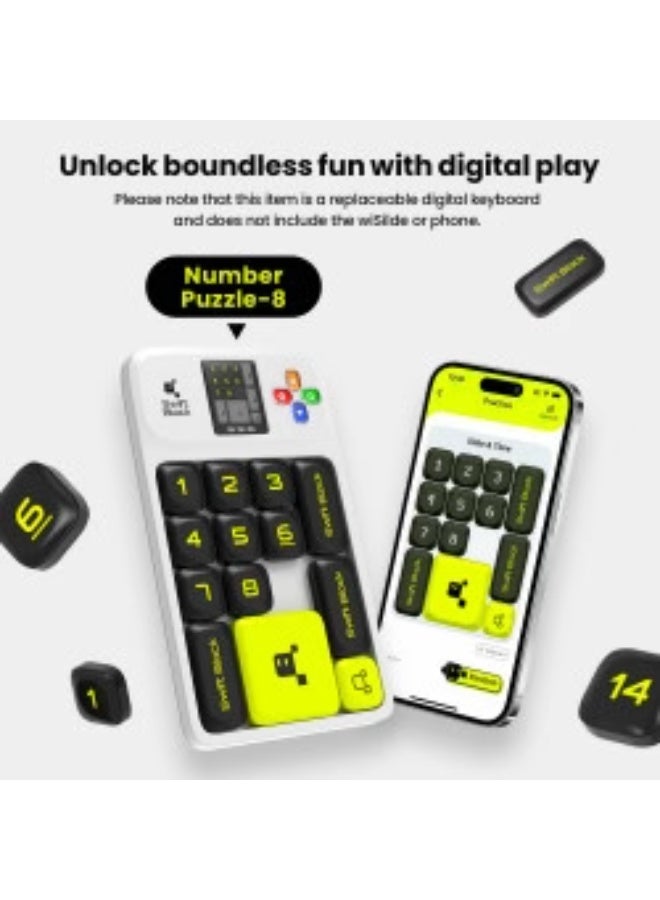 GANCUBE GAN Swift Block  WiSlide Smart Klotski Number Puzzle Piece Set - Image 3