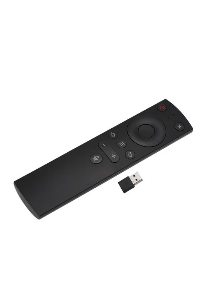 Wireless Air Mouse Remote Control with USB Receiver, For Android TV Box Black | WIDGETS MATRIX
