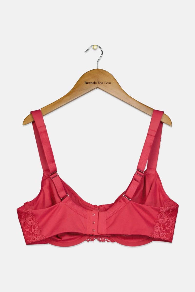 Tchibo Women Non Padded Underwired Bra, Pink  - Image 2