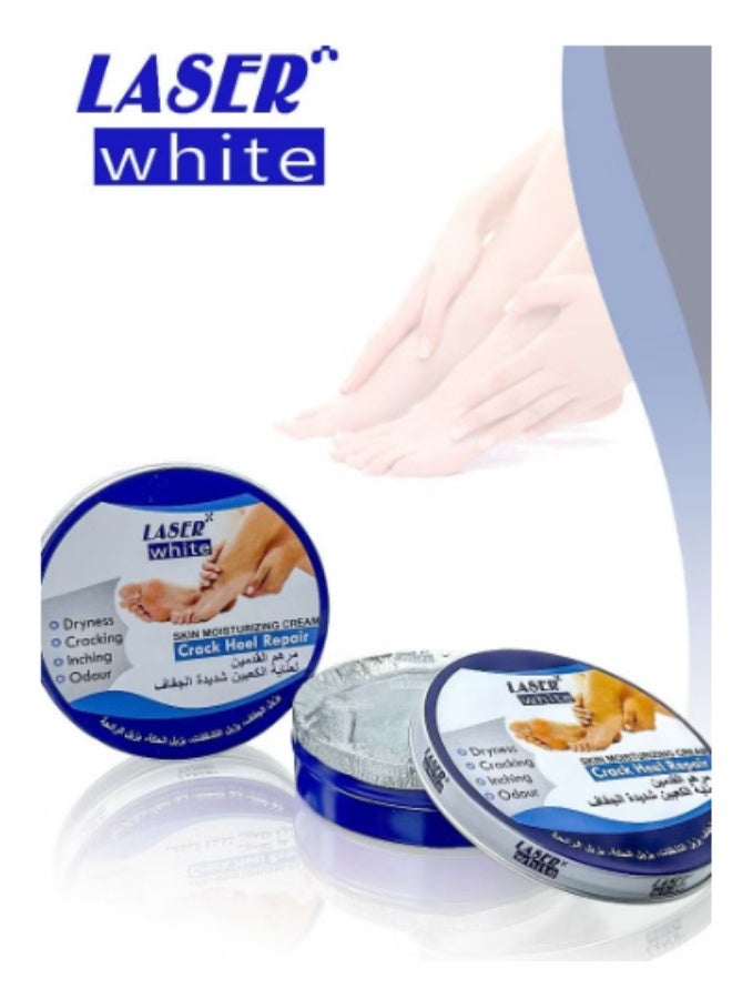 ليزر وايت كريم ليزر وايت لترطيب البشرة وعلاج تشققات الكعب – 150 غرام - Image 1
