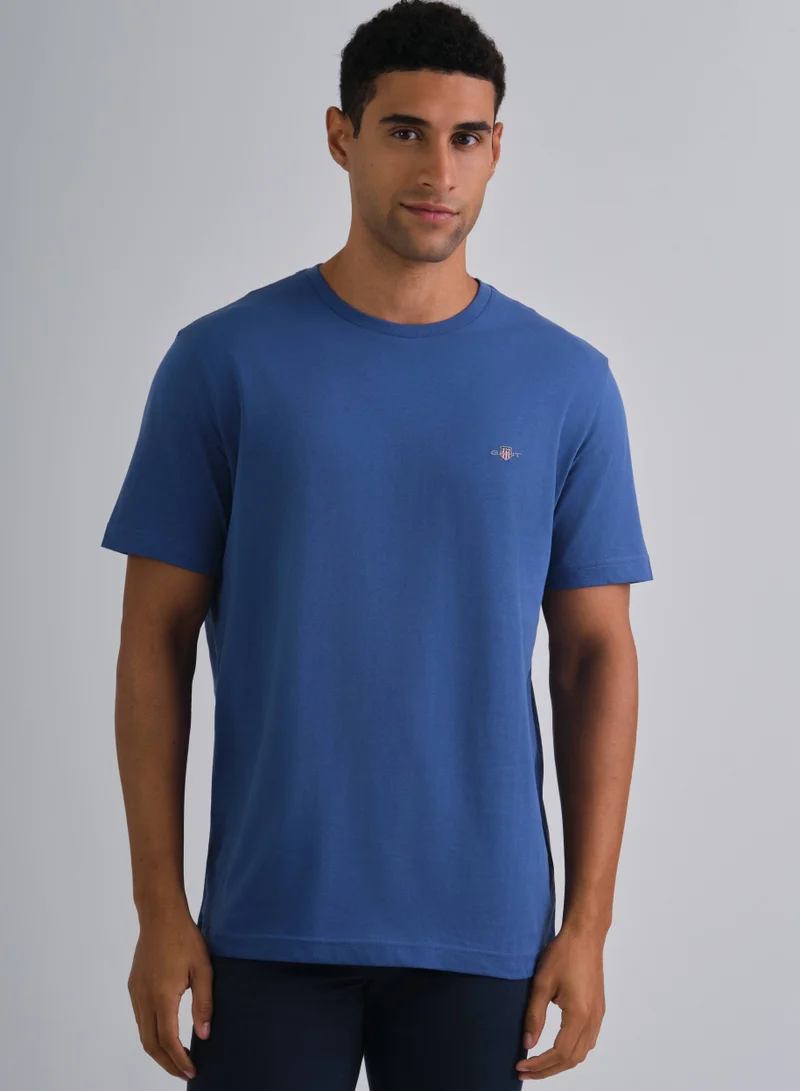 غانت Regular Fit Shield T-Shirt