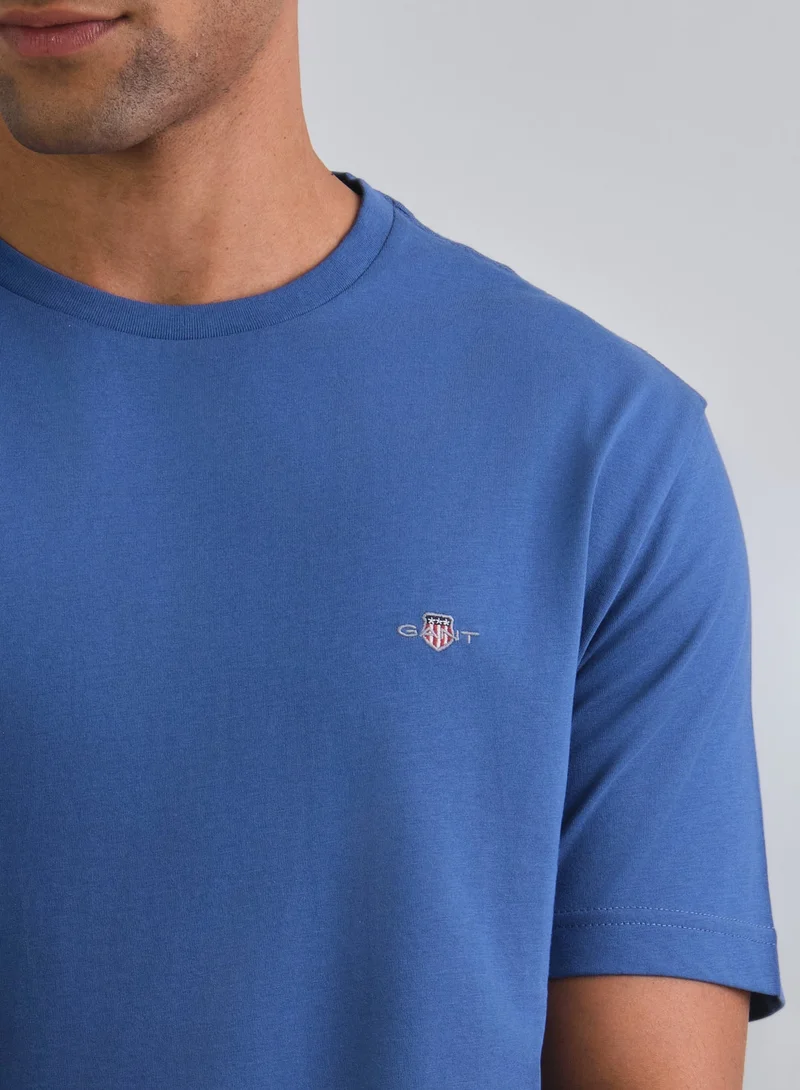 GANT  Regular Fit Shield T-Shirt for Men | Best Price UAE
