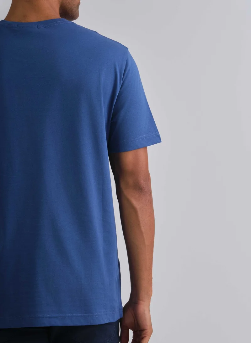 GANT  Regular Fit Shield T-Shirt for Men | Best Price UAE
