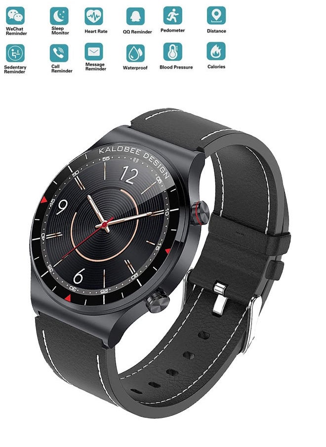 Generic - smart watch circular touch screen supports the Arabic language with wireless Bluetooth headsets Pro - Image 1
