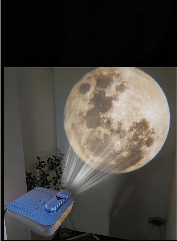 10LOVE Creative night moonlight projection lamp - Image 1