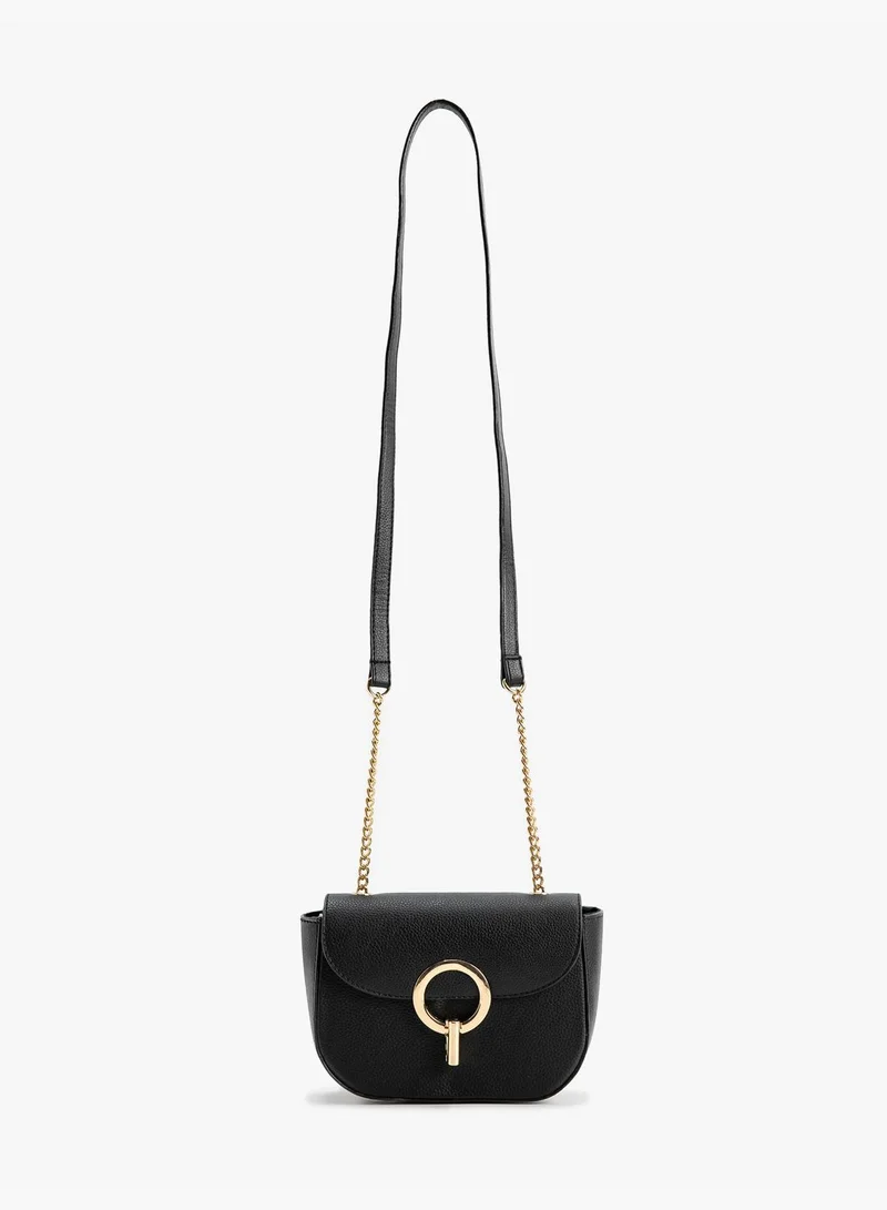KOTON Cross Bag Flap Buckle Detail