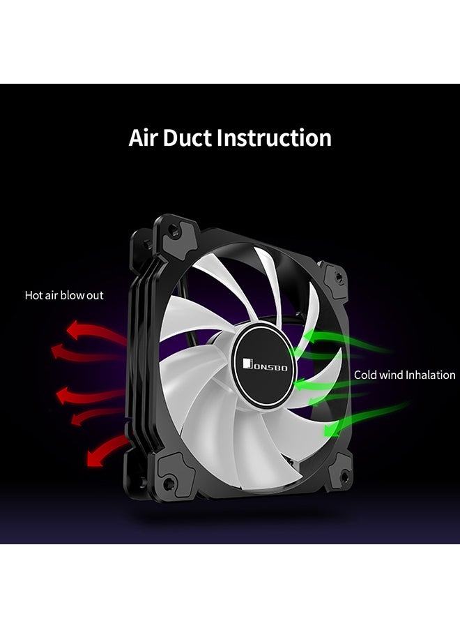 Loquat LED Cooling Fan Black - Image 5