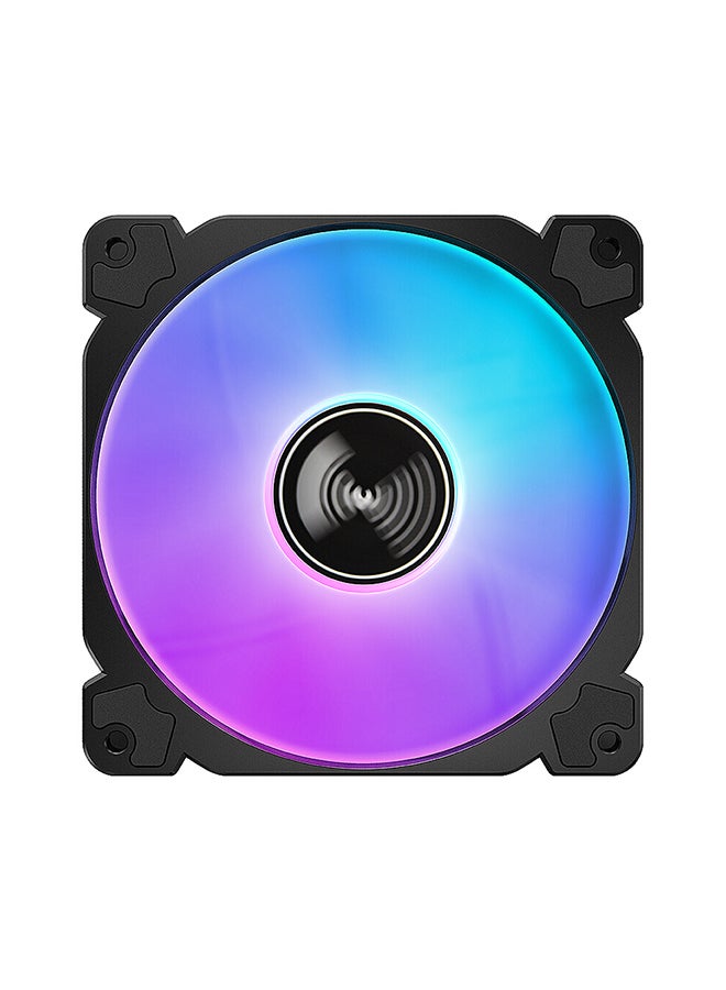 Loquat LED Cooling Fan Black - Image 1