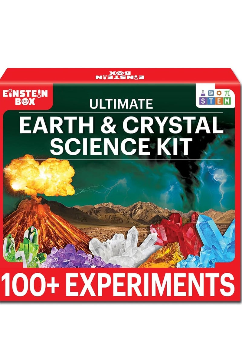أينشتاين بوكس مجموعة أدوات علم الأرض والكريستال لعبة للأولاد والبنات - Image 1