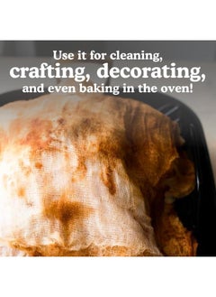 Regency Wraps 100% Cotton Cheesecloth For Basting Turkey Canning Straining Cheesemaking Natural Ultra Fine 9 Sq Ft Pack Of 1  - Image 5