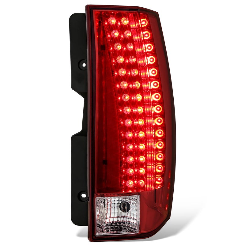 مجموعة مصابيح خلفية LED للجانب الأيمن للركاب بتصميم OE من DNA MOTORING متوافقة مع كاديلاك إسكاليد 2007-2014 ESV 2007-2014 رقم القطعة GM2800232OEMTL081R