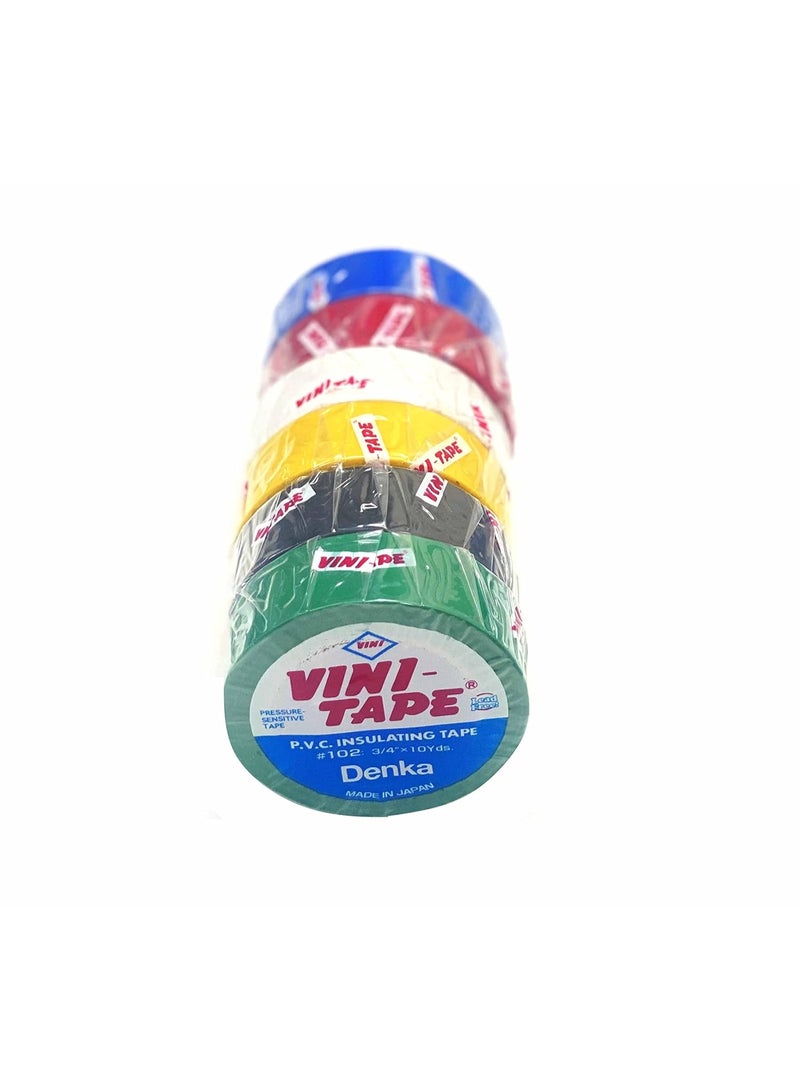 Vini Insulation Tape Made In Japan 6 Pcs - Image 3
