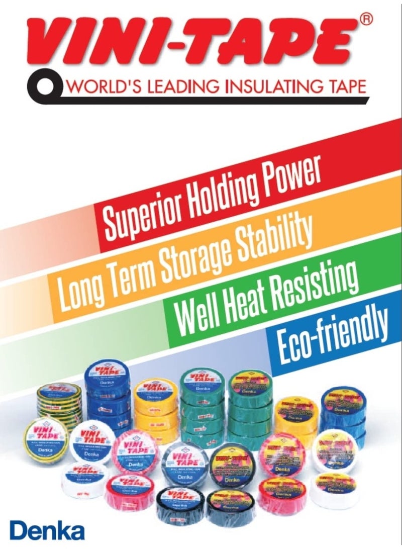 Vini Insulation Tape Made In Japan 6 Pcs - Image 4
