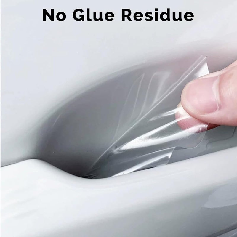 8 PCS Car Door Handle Scratch Protectors for Lexus GX 550 GX550 2024 2025, Car Door Handle Sticker Scratches Protective Films - Image 5