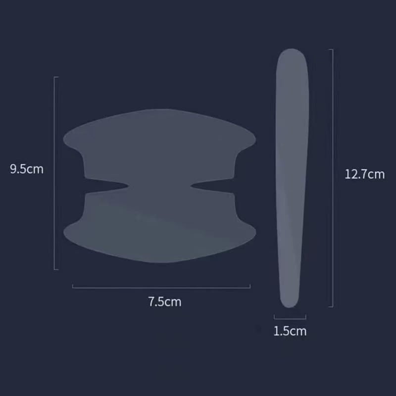 8 PCS Car Door Handle Scratch Protectors for Lexus GX 550 GX550 2024 2025, Car Door Handle Sticker Scratches Protective Films - Image 3