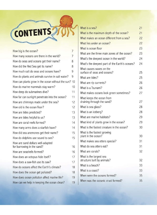 Amazing Questions And Answers Seas And Oceans