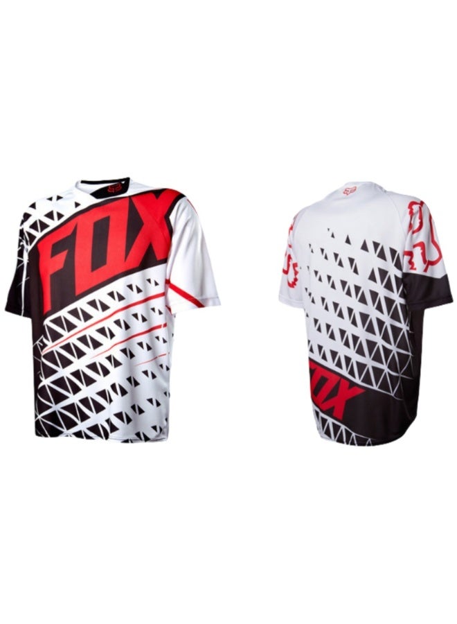 Fox Men's Outdoor Cycling Suit Off-road Road Mountain Bike Cycling Tops - Image 1