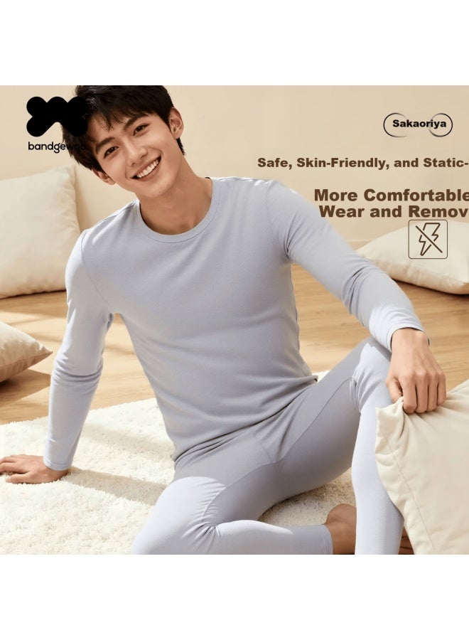 Bandgewoo Girls Thermal Underwear Set For Middle And High School Students Youth Children Autumn Clothes And Pants School Uniform Essential For Older Kids - Image 5
