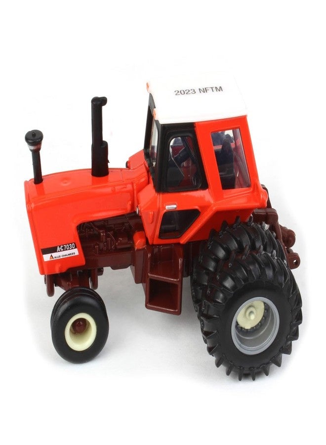 ERTL 1/64 Allis Chalmers 7030 with Rear Duals, 2023 National Farm Toy Museum 16468-Reg - Image 5