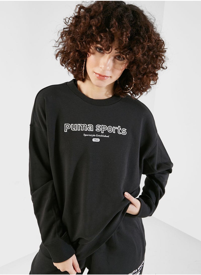 PUMA - Team Logo Sweatshirt - Image 1