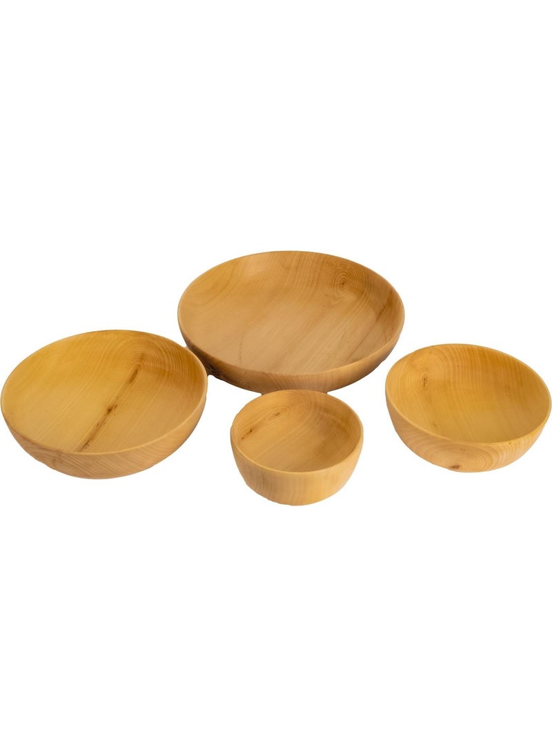 Casting 4 Piece Salad Bowl Set Solid Linden Wood - pzsku/Z8F046D4678273BD3C770Z/45/_/1731103954/9f7e6c74-ac1c-42df-bce6-a42ca311387e