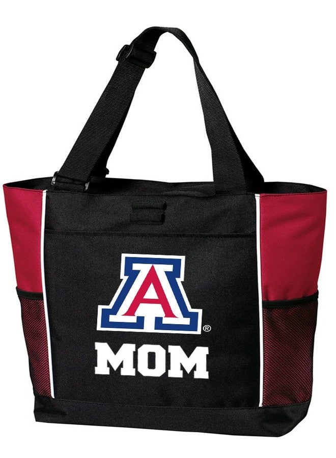 Broad Bay University of Arizona Mom Tote Bags Red Arizona Wildcats Mom Totes Beach Travel - Image 1