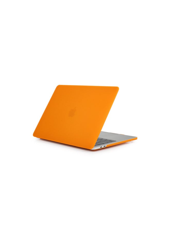 Generic - Suitable For Apple MacBook Pro 13 Inch Notebook Protective Case 11/15 Inch Frosted Air 13.3 Protective Case-Color:Orange-Applicable Model:Old Pro15.4 With Optical Drive (A1286) - Image 1