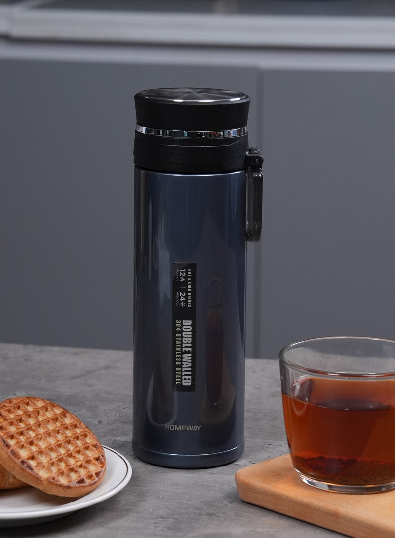 Homeway 520 ML Stainless Steel Hot & Cold Vacuum Flask – Insulated Travel Thermos - Image 2
