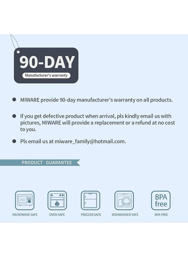 AKDC Miware 8 Ounce Porcelain Cappuccino Cups With Saucers - Set Of 4 Perfect For Specialty Coffee Drinks Latte Cafe Mocha And Tea White - Image 5