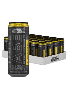 appliednutrition ABE Energy Drinks, Cloudy Lemonade, 330ml, Pack of 24  - Image 2