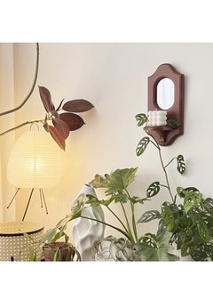 Generic Classic Solid Wood Wall Decor with Scented Candle Holder – Living Room, Bedroom & Cafe Decoration (Candles & Aromatherapy Oils Not Included)  - Image 3