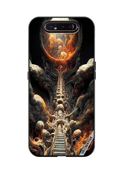 Protective Case Cover For Samsung Galaxy A80 Dear Alexander Design  Multicolour
