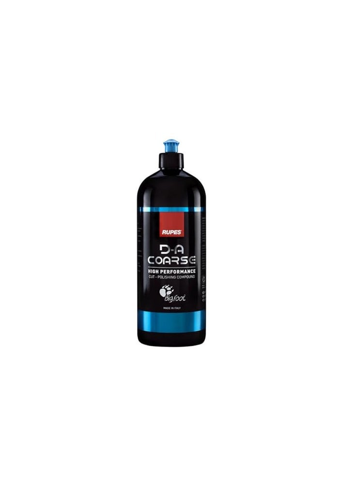 RUPES 1000 ml DA Coarse High Performance Cut Polishing Compound for Car Detailing Removing Scratches Pack of 1 MicroAbrasive Technology Reduces Oxidation and Removes Severe Swirl Marks - Image 1