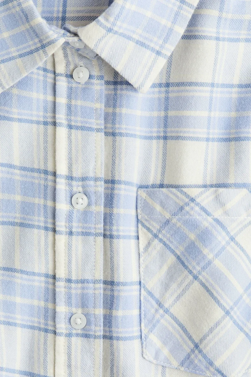 اتش اند ام قميص فلانيل