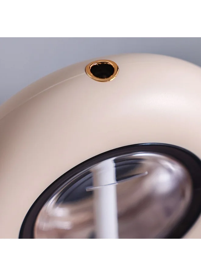 DANUBE HOME Tulip Halo Aroma Diffuser Home Fragrance Aroma Diffuser Luxurious Home Decor Room Ideal for Living Room Office Toilet Bathroom120Ml, 20 Squre Meter Coverage Apricot 12X12X4Cm