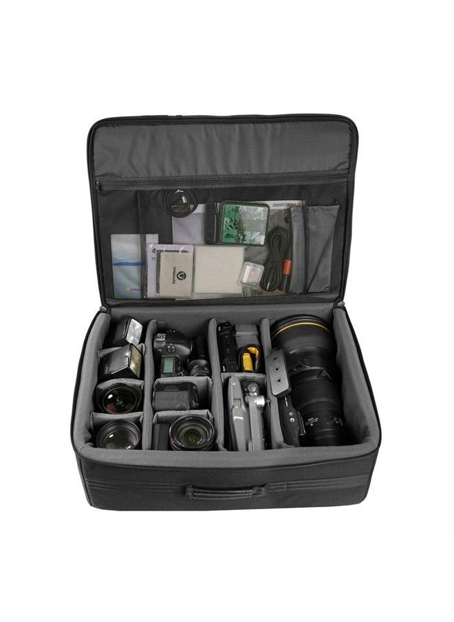 VANGUARD Vanguard Divider Bag 53 Customizeable Insert/Protection Bag for SLR DSLR Camera, Lenses, Accessories 