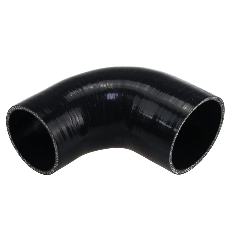 Ucreative 90 Degree Elbow 30 to 35 76mm to 89mm 4Ply High Performance Coupler Silicone Hose