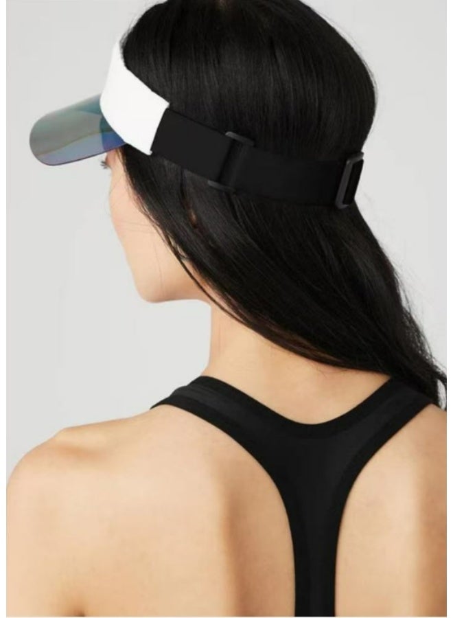 alo Airlift Solar Visor,Sunscreen Transparent Hat, sun-protective hat - Image 2