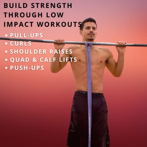Rubberbanditz Combo Pull Up Assist Bands | Heavy Duty Resistance Exercise Bands for Powerlifting, Mobility, and Stretching | Resistance Bands for Working Out | Combo Pack of 6 - Image 5